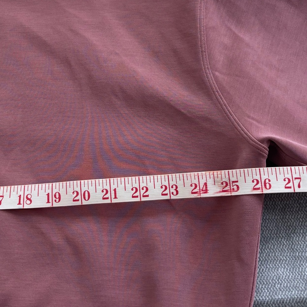 Lululemon Softstreme Perfectly Oversized Cropped Crew in Spiced Chai - Picture 4 of 5